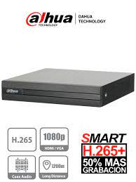 XVR 8CH + 4CH IP GRABACION HASTA 1080N HDMI 1 E/S RCA 1 SATA H.265+ AI CODING SMDPLUS